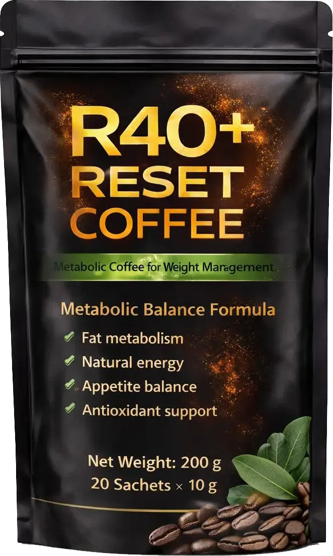 R40+ Reset Coffee pouch, 200g, 20 sachets